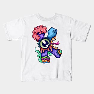 Alfabet Monster K Kids T-Shirt